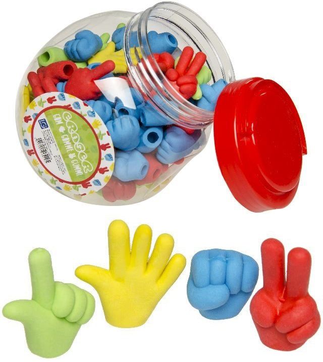 PL Radiergummi Hand ca 3,5 cm