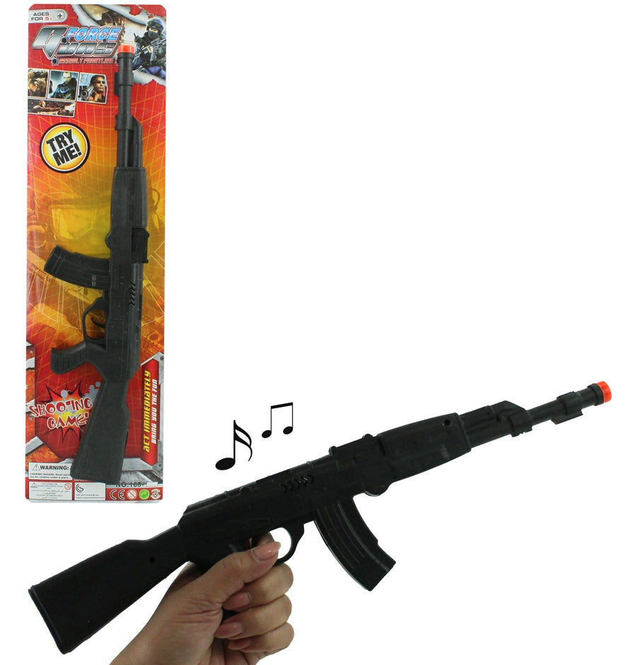 PL Rattergewehr auf Karte ca 49 x 14 cm candytoys.ch Switzerland