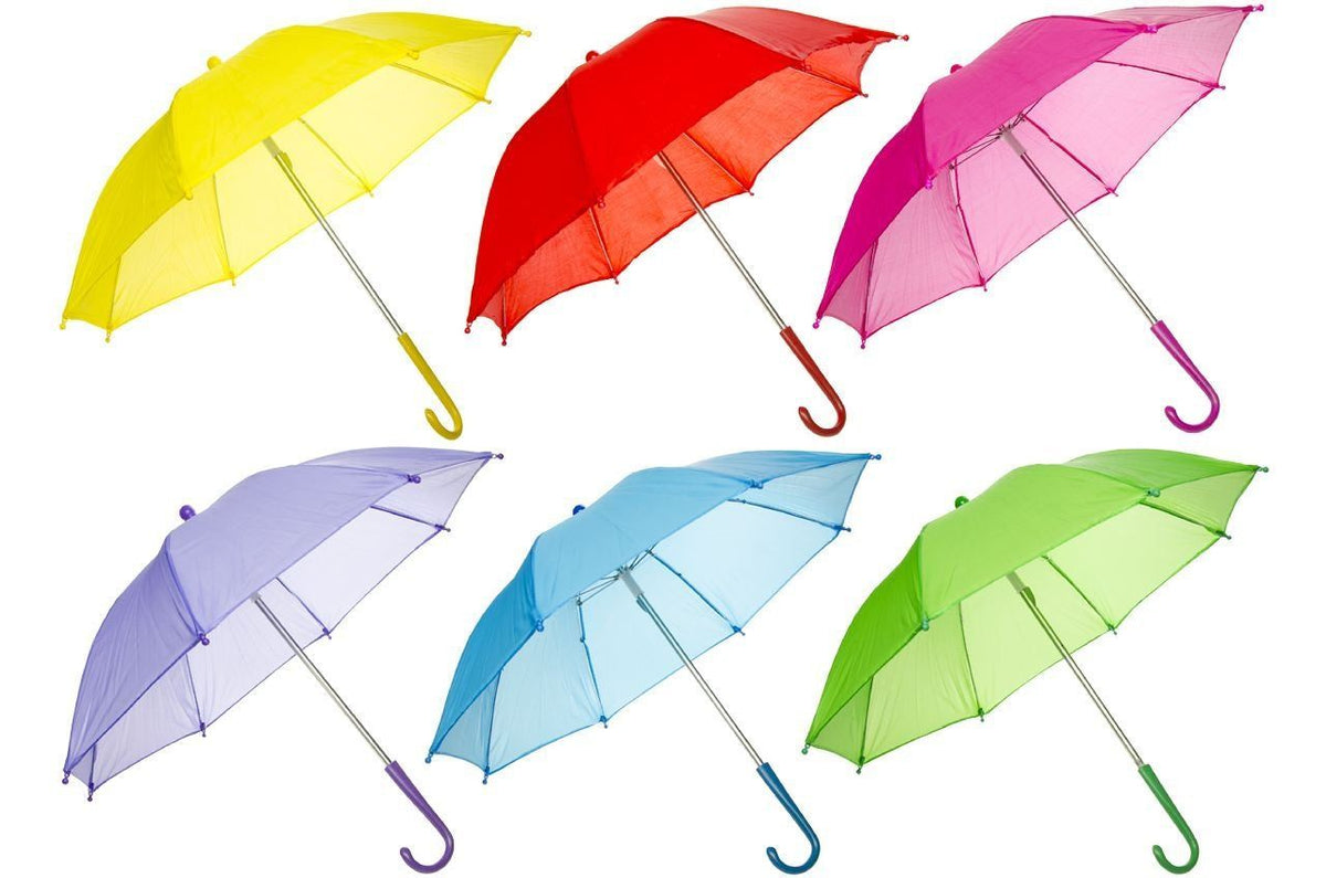 PL Regenschirm Kinderregenschirm 6 Farben sortiert ca 50 cm