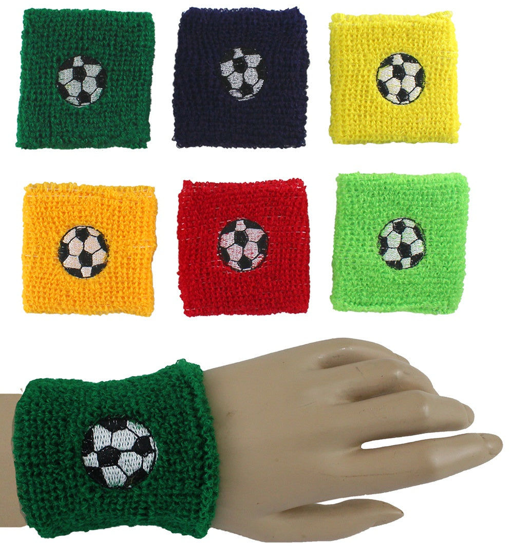 PL Schweißband Fußball 6-farbig sortiert ca 7cm candytoys.ch Switzerland
