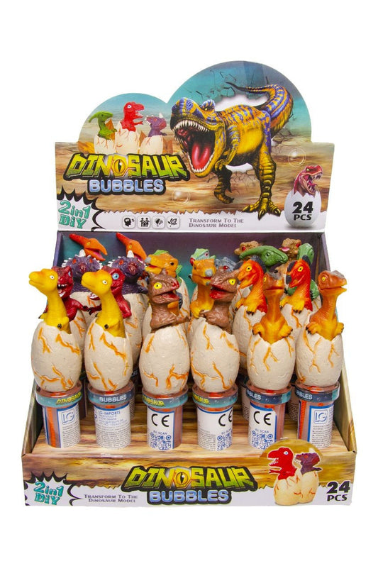 PL Seifenblasen mit Dino aus Ei ca 50 ml candytoys.ch Switzerland