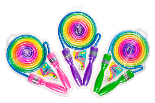 PL Springseil regenbogenfarbig ca 200 cm candytoys.ch Switzerland
