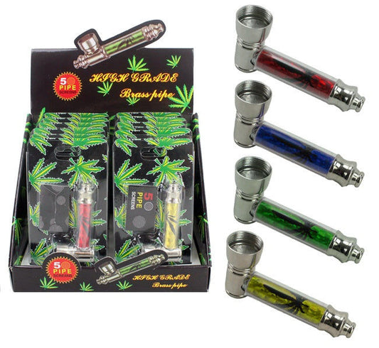 PL Wasser Pfeife mit Siebchen 4-fach sortiert - ca 7cm candytoys.ch Switzerland