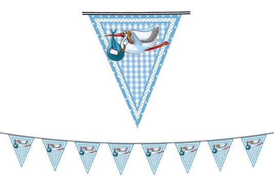 PL Wimpelkette Storch Junge - 10m candytoys.ch Switzerland