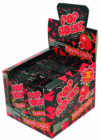 Pop Rocks Knisterzucker Erdbeere, 1er Pack (1 x 7 g)