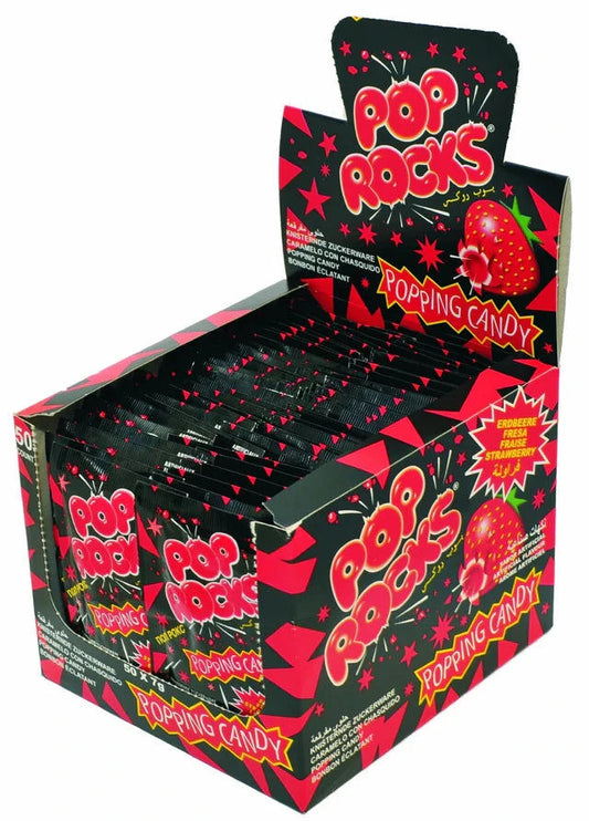 Pop Rocks Knisterzucker Erdbeere, 1er Pack (1 x 7 g)