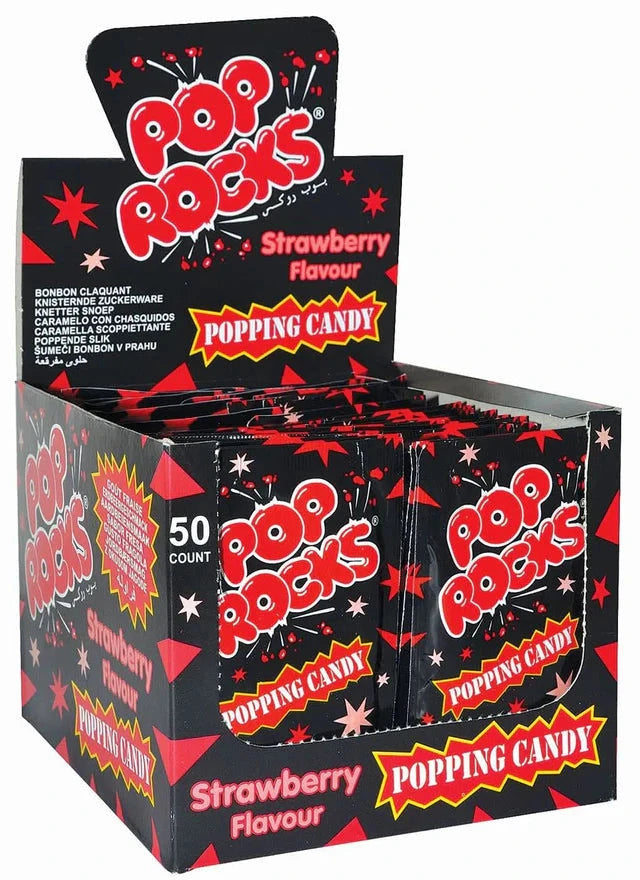 Pop Rocks Knisterzucker Erdbeere, 1er Pack (1 x 7 g)