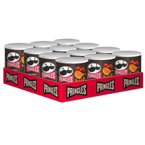 Pringles Pringles Hot&Spicy 12x40g im Karton candytoys.ch Switzerland