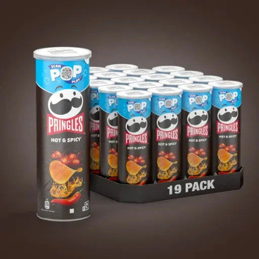 Pringles Pringles Hot & Spicy 19x165g im Karton candytoys.ch Switzerland