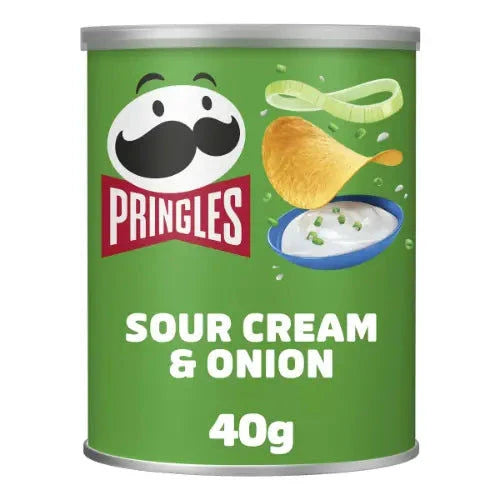 Pringles Pringles Sour Cream& Onion 1x40g im Karton