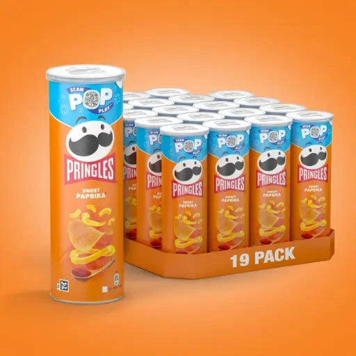 Pringles Pringles Sweet Paprika 19x165g im Karton candytoys.ch Switzerland