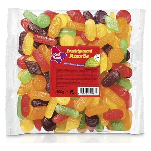 Red Band Red Band Fruchtgummi Assortie 500g im Beutel candytoys.ch Switzerland