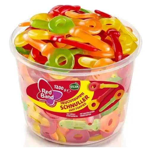 Red Band Red Band Fruchtgummi Schnuller 100 Stück in der Dose