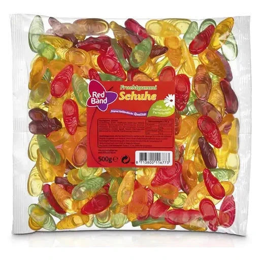 Red Band Red Band Fruchtgummi Schuhe 500g im Beutel candytoys.ch Switzerland