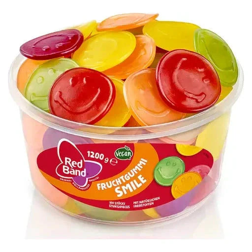 Red Band Red Band Fruchtgummi Smile 100 Stück in der Dose candytoys.ch Switzerland