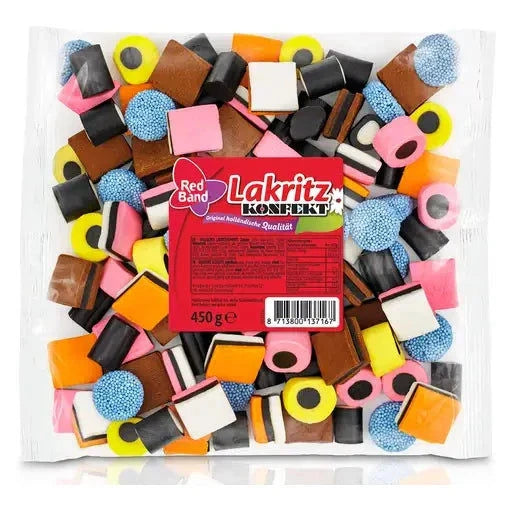 Red Band Red Band Lakritz Konfekt 450g im Beutel candytoys.ch Switzerland