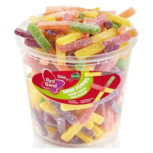 Red Band Red Band Super Saure Pommes 100 Stück in der Dose candytoys.ch Switzerland