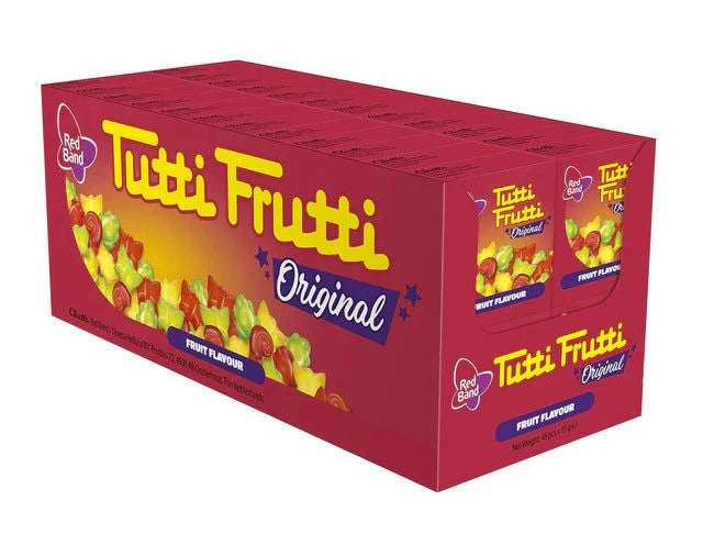 Red Band Tutti Frutti Fruchtgummi Multipack - 48x15g Schachtel