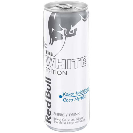 Red Bull Red Bull Energy Drink The White Edition mit Kokos-Heidelbeere-Geschmac