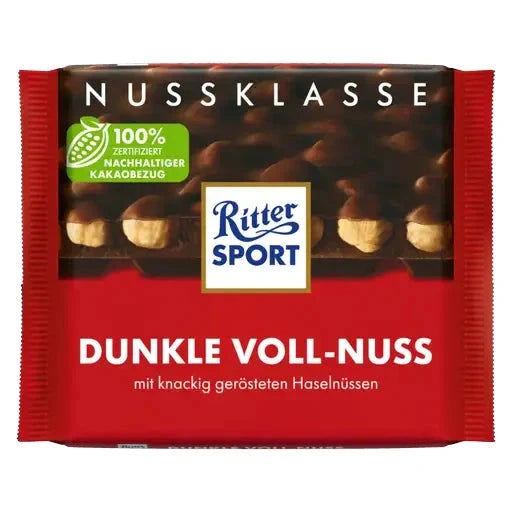 Ritter Sport Ritter Sport Dunkle Voll-Nuss 100g candytoys.ch Switzerland