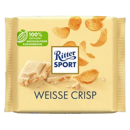 Ritter Sport Ritter Sport Weiss+Crisp 100g candytoys.ch Switzerland