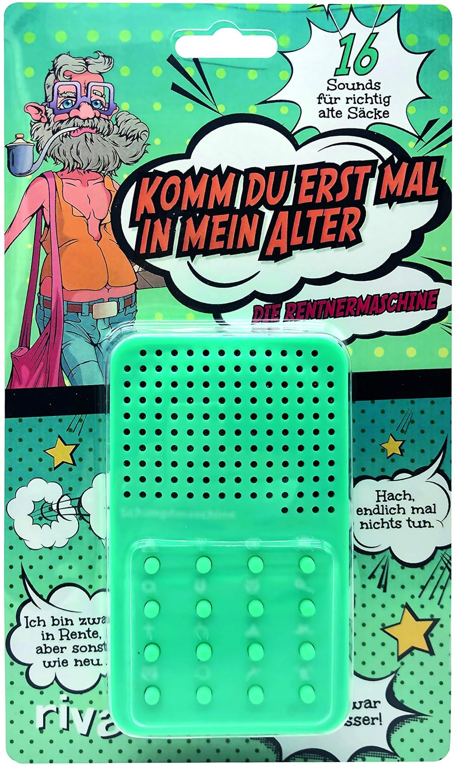 Riva Lustige Soundmaschine mit 16 Themen-Sounds – Für jede Gelegenheit