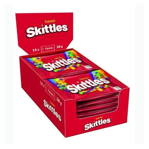 Skittles Skittles Fruits 14x38g in der Box candytoys.ch Switzerland