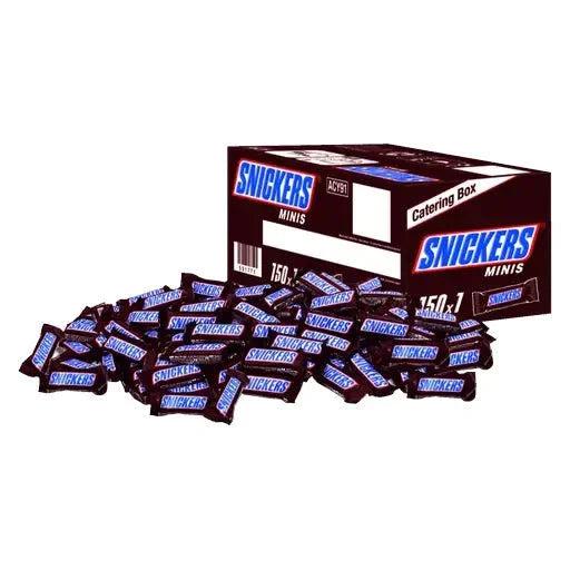 Snickers Snickers Mini 150 Stück im Karton candytoys.ch Switzerland
