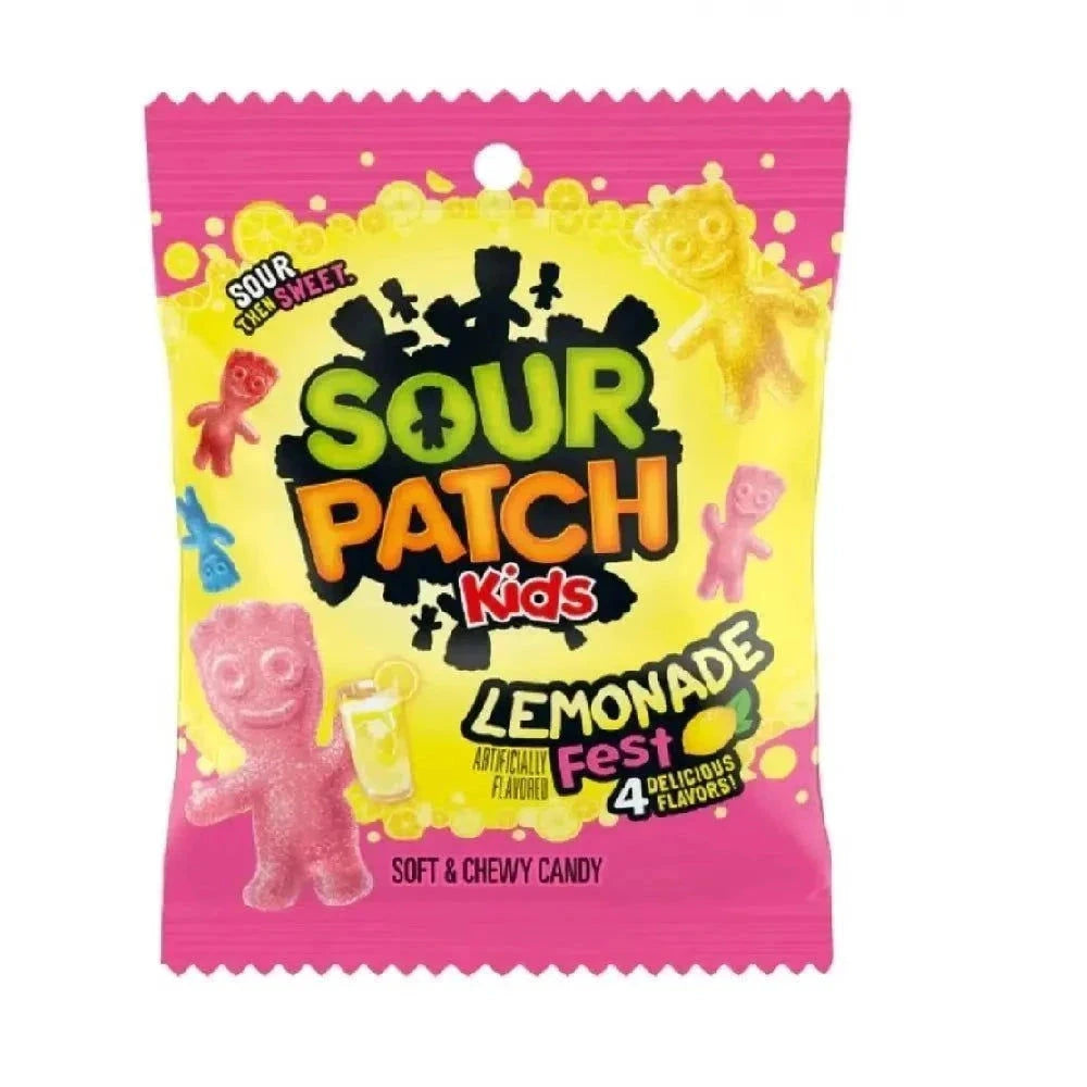 Sour Patch Sauer-Süße Lemonade Fest Gummis - 102g Tüte