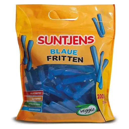 Suntjens Suntjens Blaue Fritten 100 Stück im Beutel candytoys.ch Switzerland
