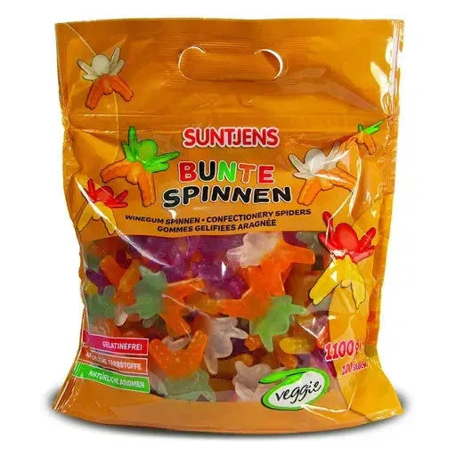 Suntjens Suntjens Bunte Spinnen 100 Stück im Beutel candytoys.ch Switzerland