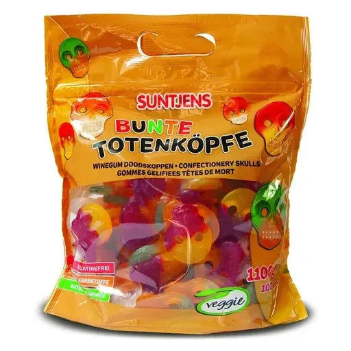 Suntjens Suntjens Bunte Totenköpfe 100 Stück im Beutel candytoys.ch Switzerland