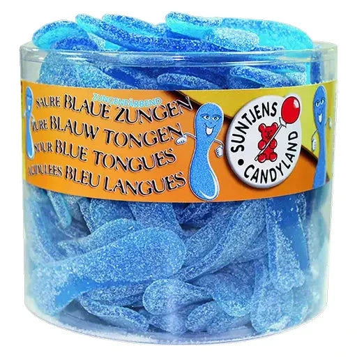 Suntjens Suntjens Saure Blaue Zungen 100 Stück in der Dose candytoys.ch Switzerland