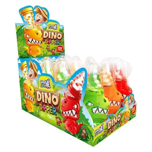 Sweet Flash Sweet Flash Dino Dipper 12 Stück im Karton candytoys.ch Switzerland