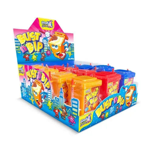 Sweet Flash Sweet Flash Dust n Dip 12 Stück im Karton candytoys.ch Switzerland