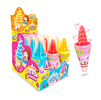 Sweet Flash Sweet Flash Ice Pop Spinner 12 Stück im Karton candytoys.ch Switzerland