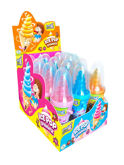 Sweet Flash Sweet Flash Ice Pop Spinner 12 Stück im Karton candytoys.ch Switzerland