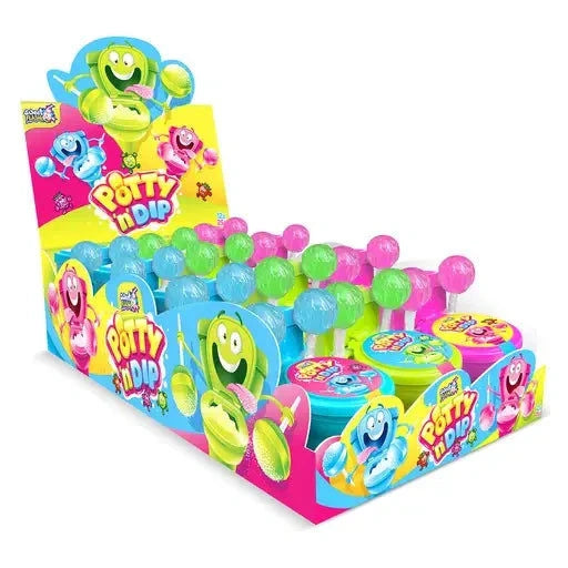 Sweet Flash Sweet Flash Potty n Dip 12 Stück im Karton candytoys.ch Switzerland
