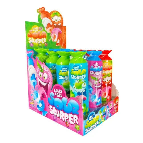 Sweet Flash Sweet Flash Sour Slurper 12 Stück im Karton candytoys.ch Switzerland