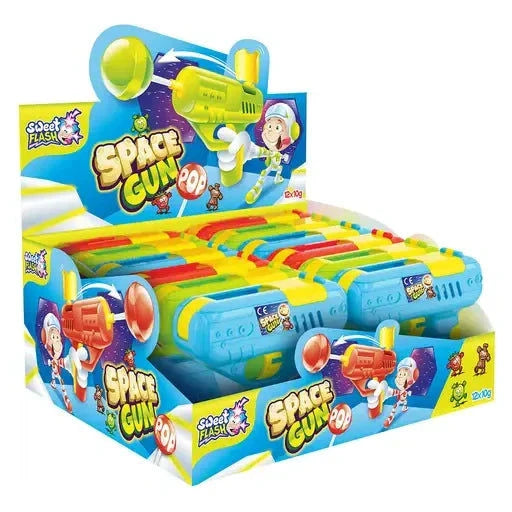 Sweet Flash Sweet Flash Space Gun 12 Stück im Karton candytoys.ch Switzerland