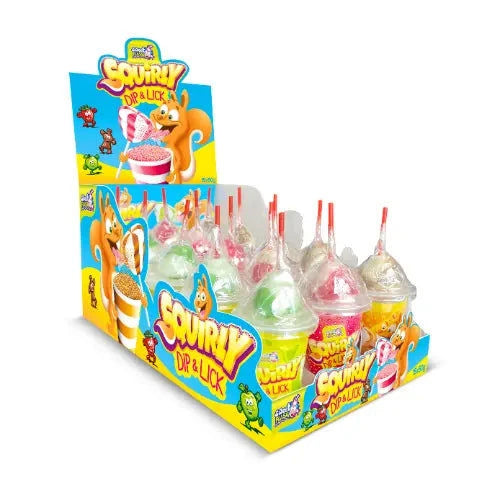 Sweet Flash Sweet Flash Squirly Dip&Lick 15 Stück im Karton candytoys.ch Switzerland