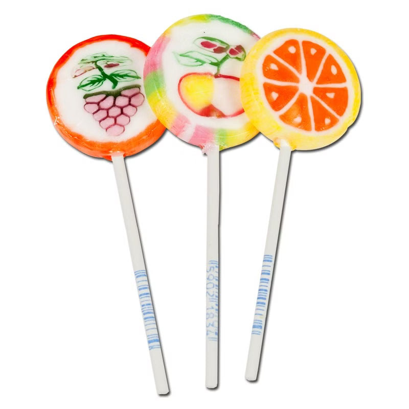 Sweet Stories Bunte Rocks Lollies, Frucht-Lutscher, Lollys, 80 Stück je 10g