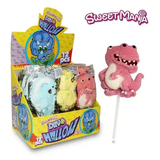 Sweetmania Sweetmania Dino Mallow 12 Stück im Karton candytoys.ch Switzerland