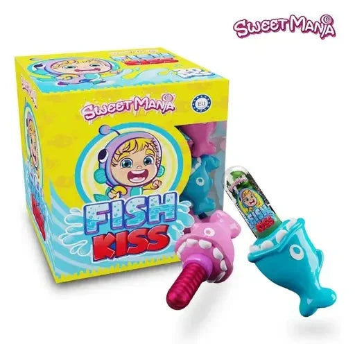 Sweetmania Sweetmania Fish Kiss 20 Stück im Karton candytoys.ch Switzerland