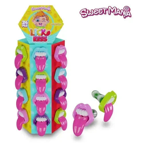 Sweetmania Sweetmania Lick Kiss 24 Stück im Tower candytoys.ch Switzerland