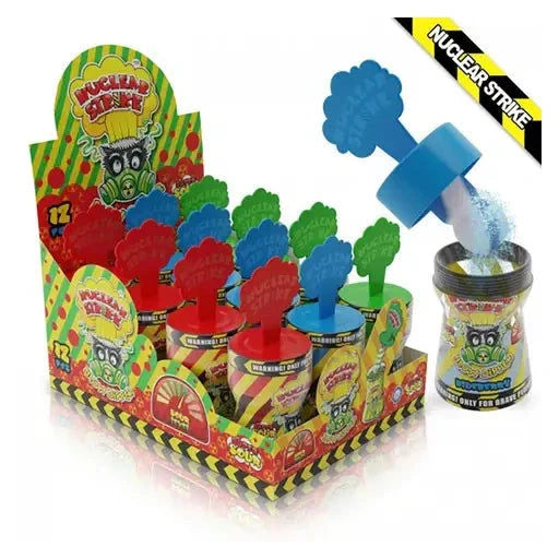 Sweetmania Sweetmania Nuclear Strike Blow Dipper Super sour 12 Stück im Karton candytoys.ch Switzerland