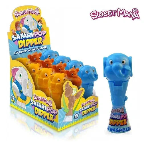 Sweetmania Sweetmania Safari Pop 12 Stück im Karton candytoys.ch Switzerland