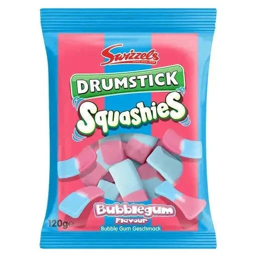Swizzels Swizzels Drumstick Squashies Bubblegum 120g im Beutel MHD: 01.10.2027