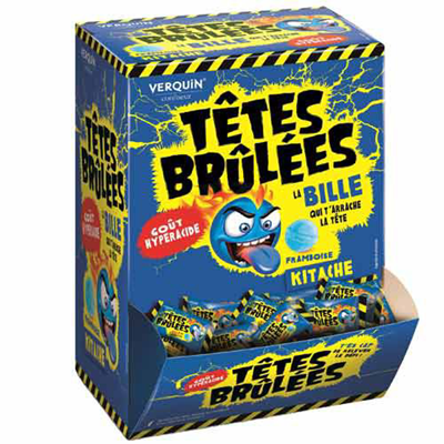 Têtes Brûlées Têtes Brûlées - Himbeere - extra saurem Himbeergeschmack 300 Stück