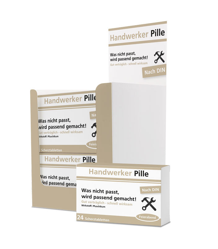 TI Scherztablette Handwerker Pille elektroniktrade Switzerland
